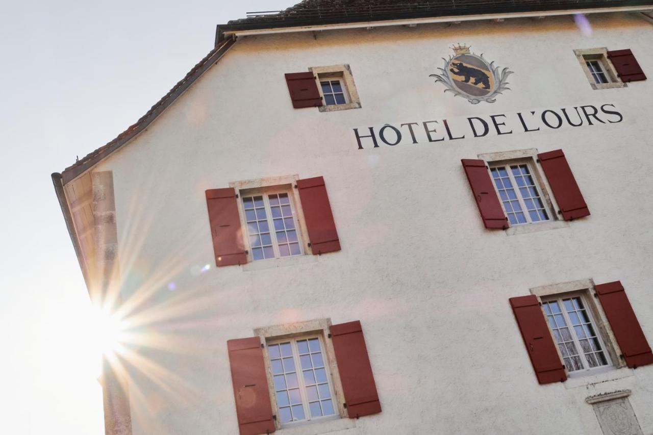 Auberge De Bellelay Restaurant Chez Aron Balde Eksteriør bilde