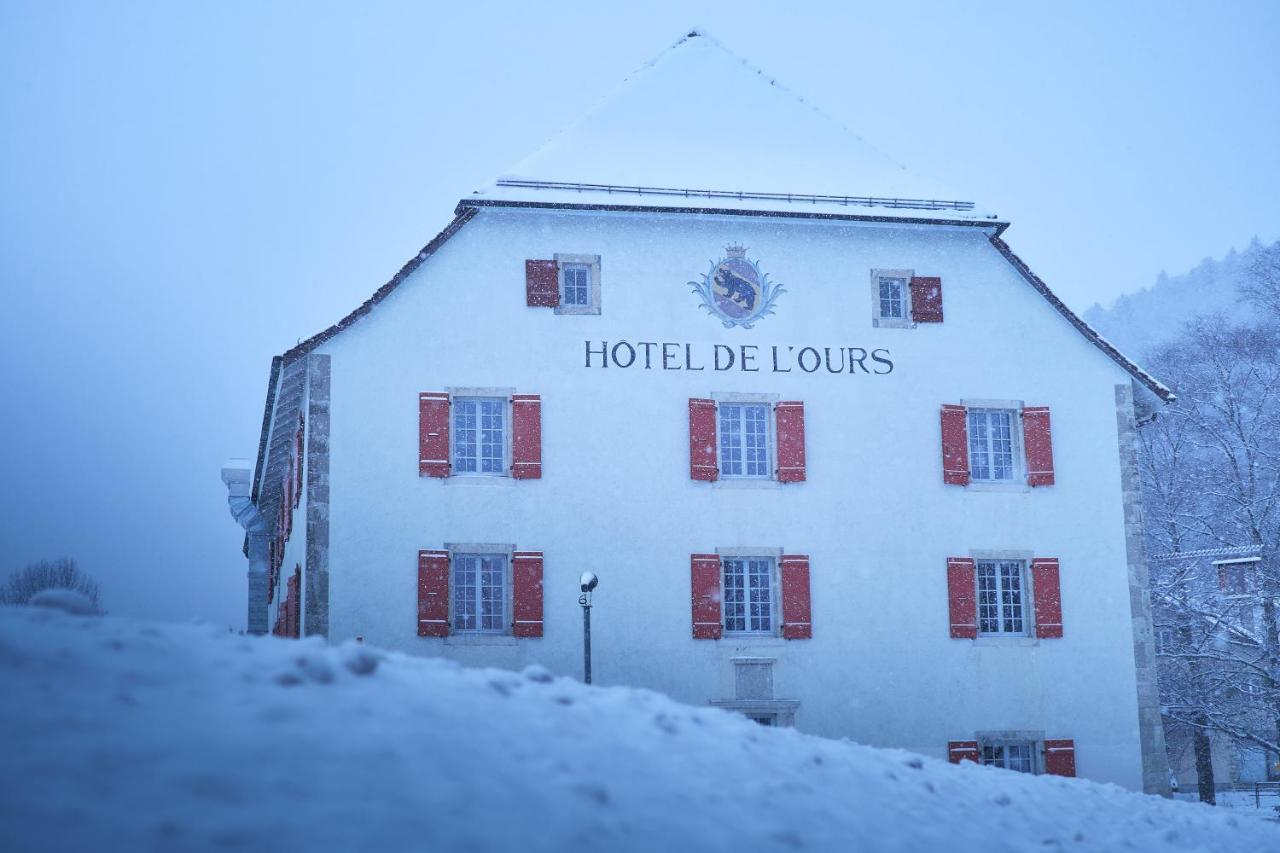 Auberge De Bellelay Restaurant Chez Aron Balde Eksteriør bilde